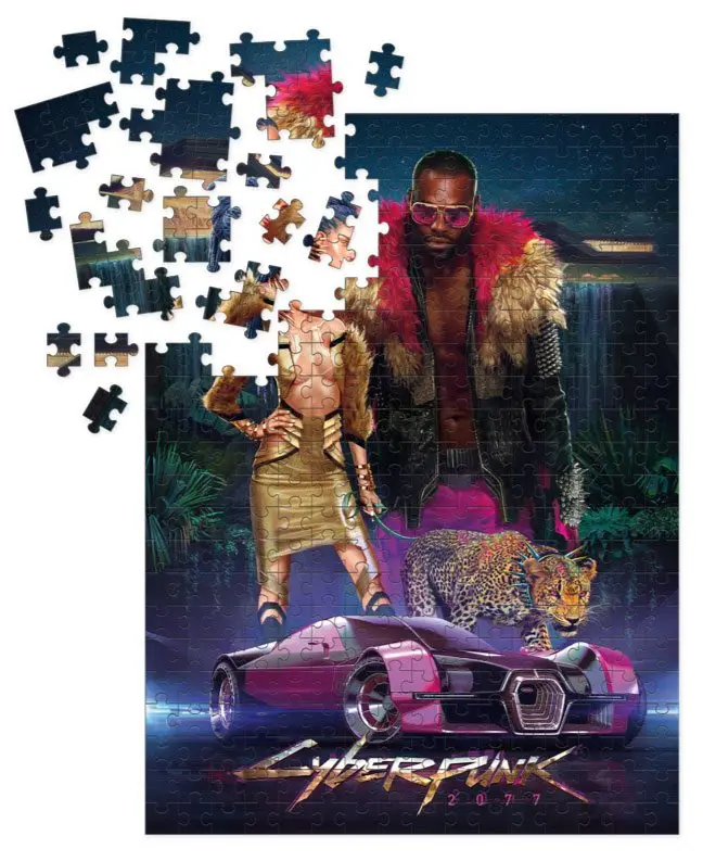 Cyberpunk 2077 Puzzle Neokitsch product photo