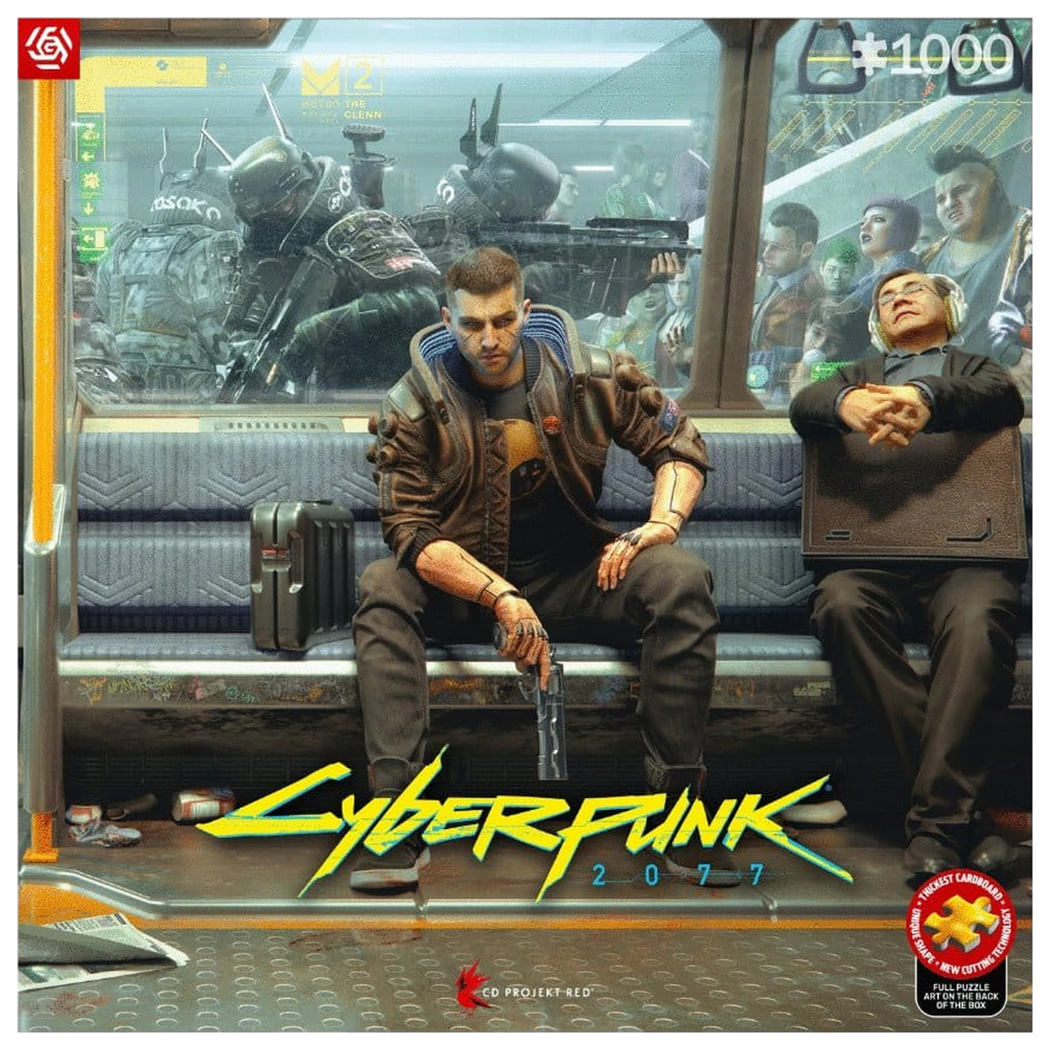 Cyberpunk 2077 Puzzle Metro (1000 Pcs) product photo