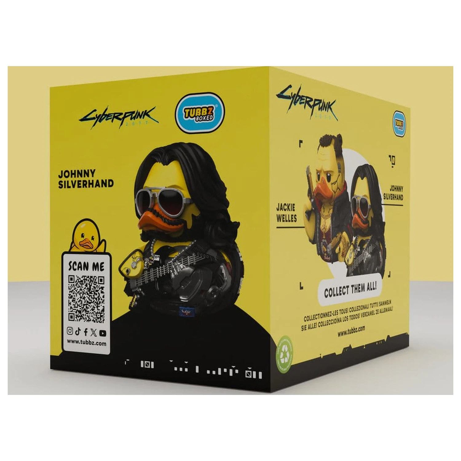Cyberpunk 2077 Tubbz PVC Figure Johnny Silverhand  Boxed Edition 10 cm  product photo