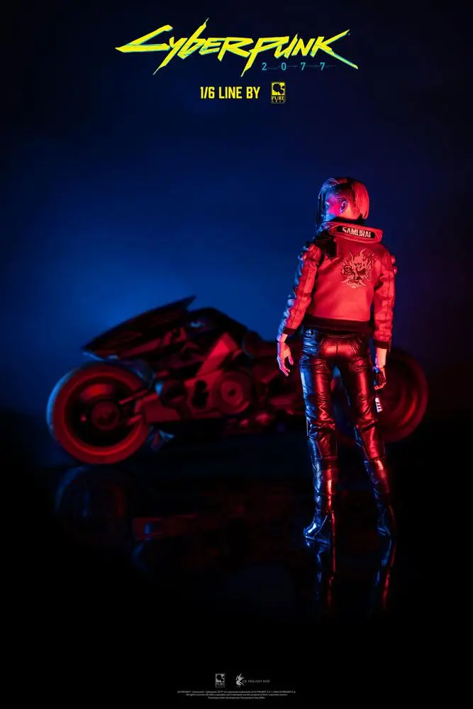 Cyberpunk 2077 Action Figures V Female &amp; Yaiba Kusanagi Set product photo