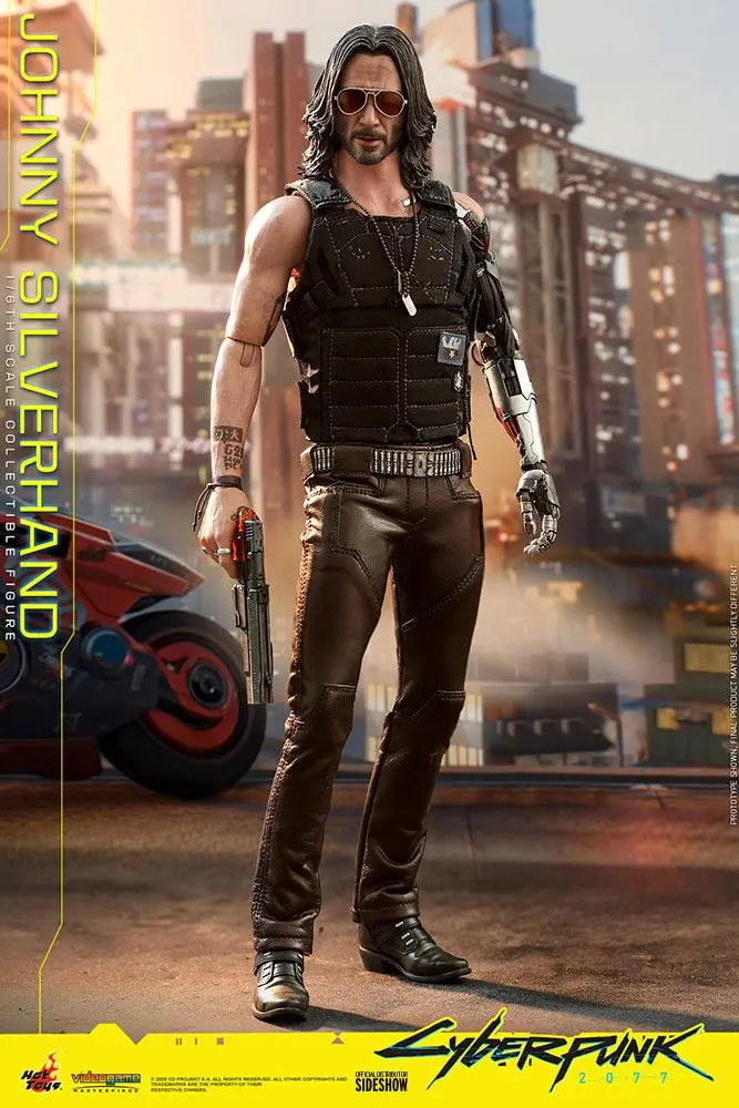 Cyberpunk 2077 Video Game Masterpiece Action Figure 1/6 Johnny Silverhand 31 cm termékfotó