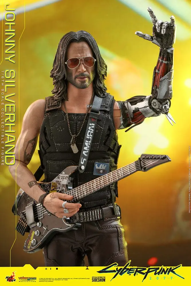 Cyberpunk 2077 Video Game Masterpiece Action Figure 1/6 Johnny Silverhand 31 cm termékfotó