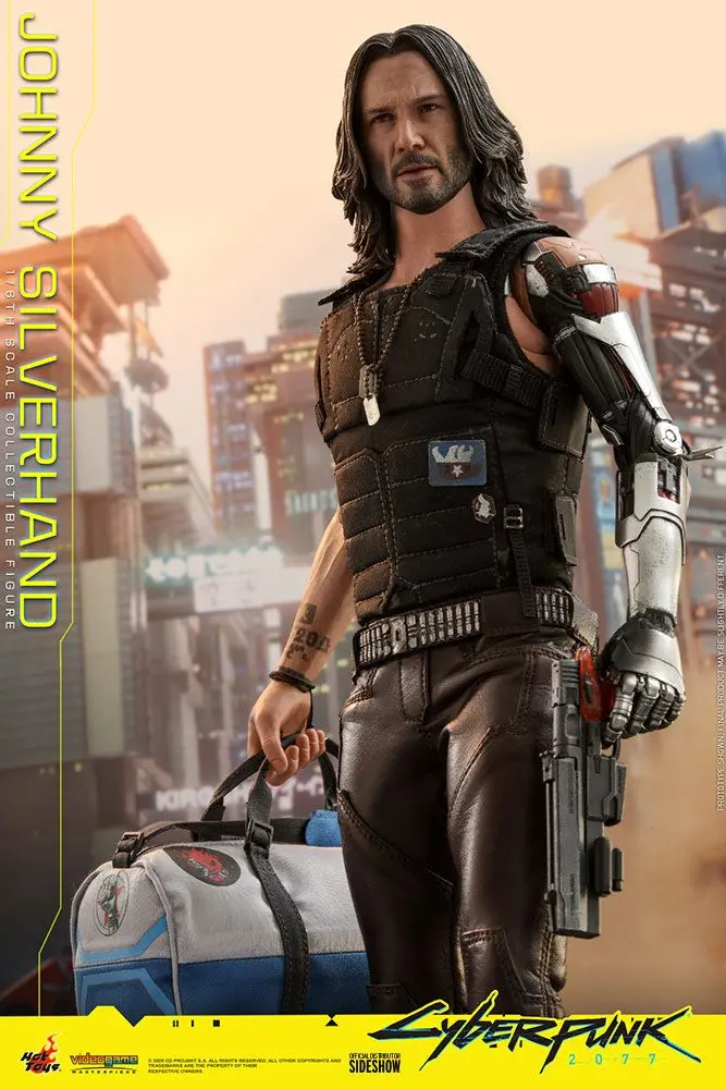 Cyberpunk 2077 Video Game Masterpiece Action Figure 1/6 Johnny Silverhand 31 cm termékfotó