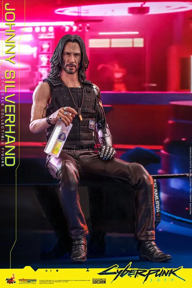 Cyberpunk 2077 Video Game Masterpiece Action Figure 1/6 Johnny Silverhand 31 cm termékfotó