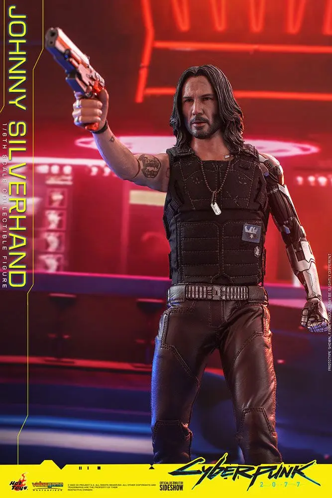 Cyberpunk 2077 Video Game Masterpiece Action Figure 1/6 Johnny Silverhand 31 cm termékfotó