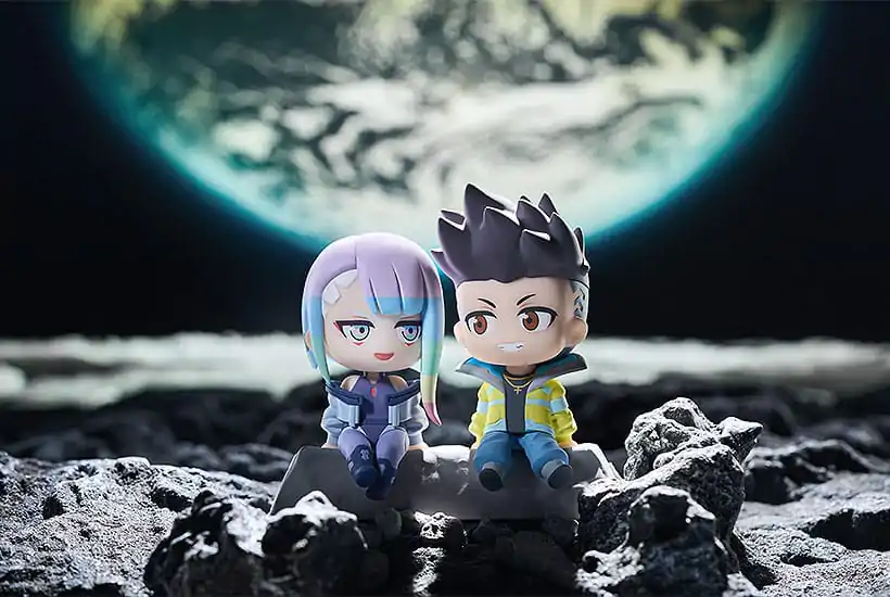 Cyberpunk Edgerunners David & Lucy To the Moon set figures 8cm termékfotó