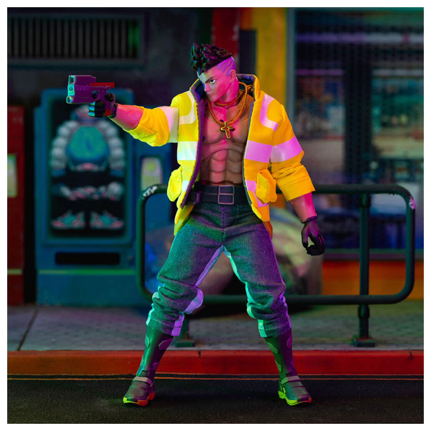 Cyberpunk Edgerunners David figure 15cm product photo