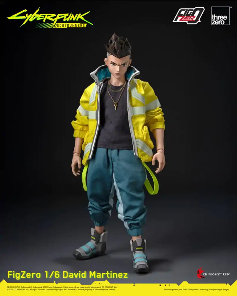 Cyberpunk: Edgerunners FigZero Action Figure 1/6 David Martinez 28 cm product photo