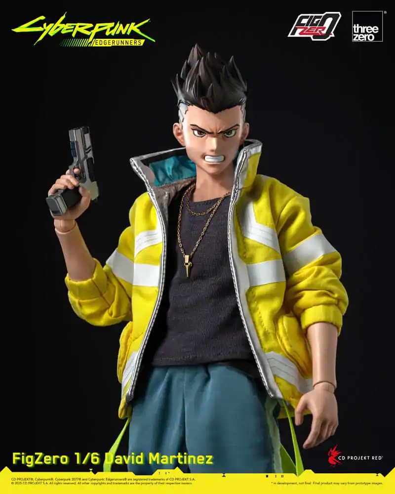 Cyberpunk: Edgerunners FigZero Action Figure 1/6 David Martinez 28 cm product photo