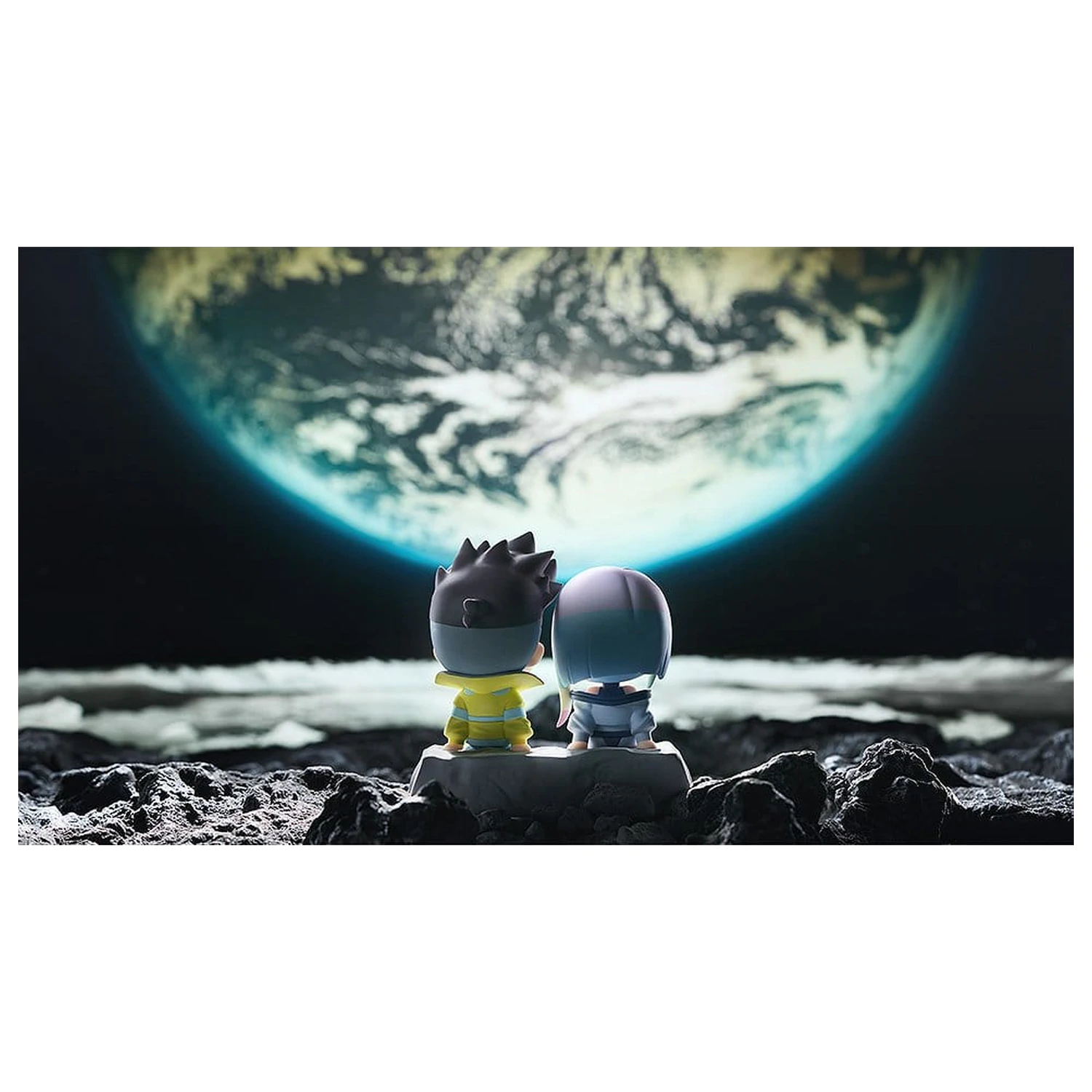 Cyberpunk: Edgerunners Qset+ PVC Figures 2-Pack David & Lucy 8 cm product photo