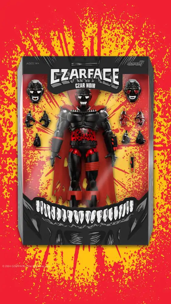 Czarface Ultimates Action Figure Wave 2 Czar Noir 18 cm termékfotó