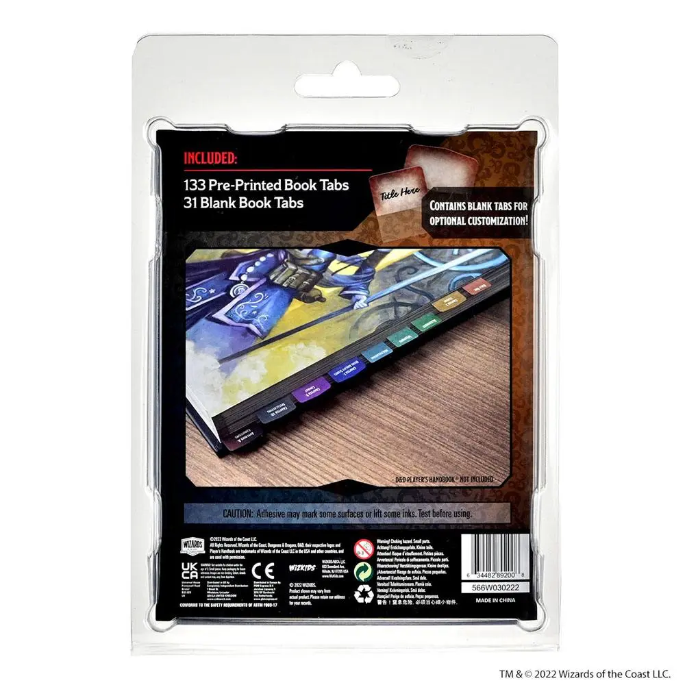 D&amp;D Book Tabs: Player's Handbook product photo