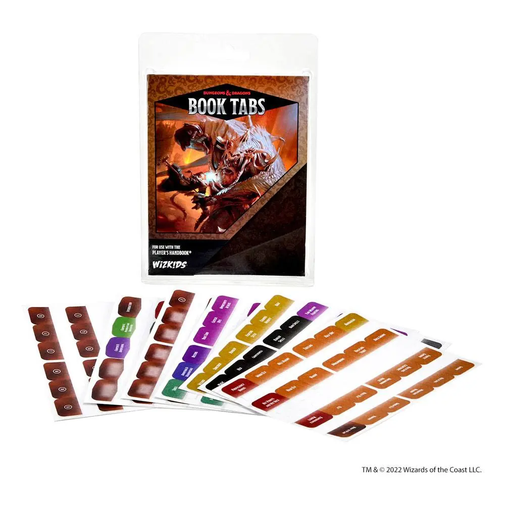 D&amp;D Book Tabs: Player's Handbook product photo