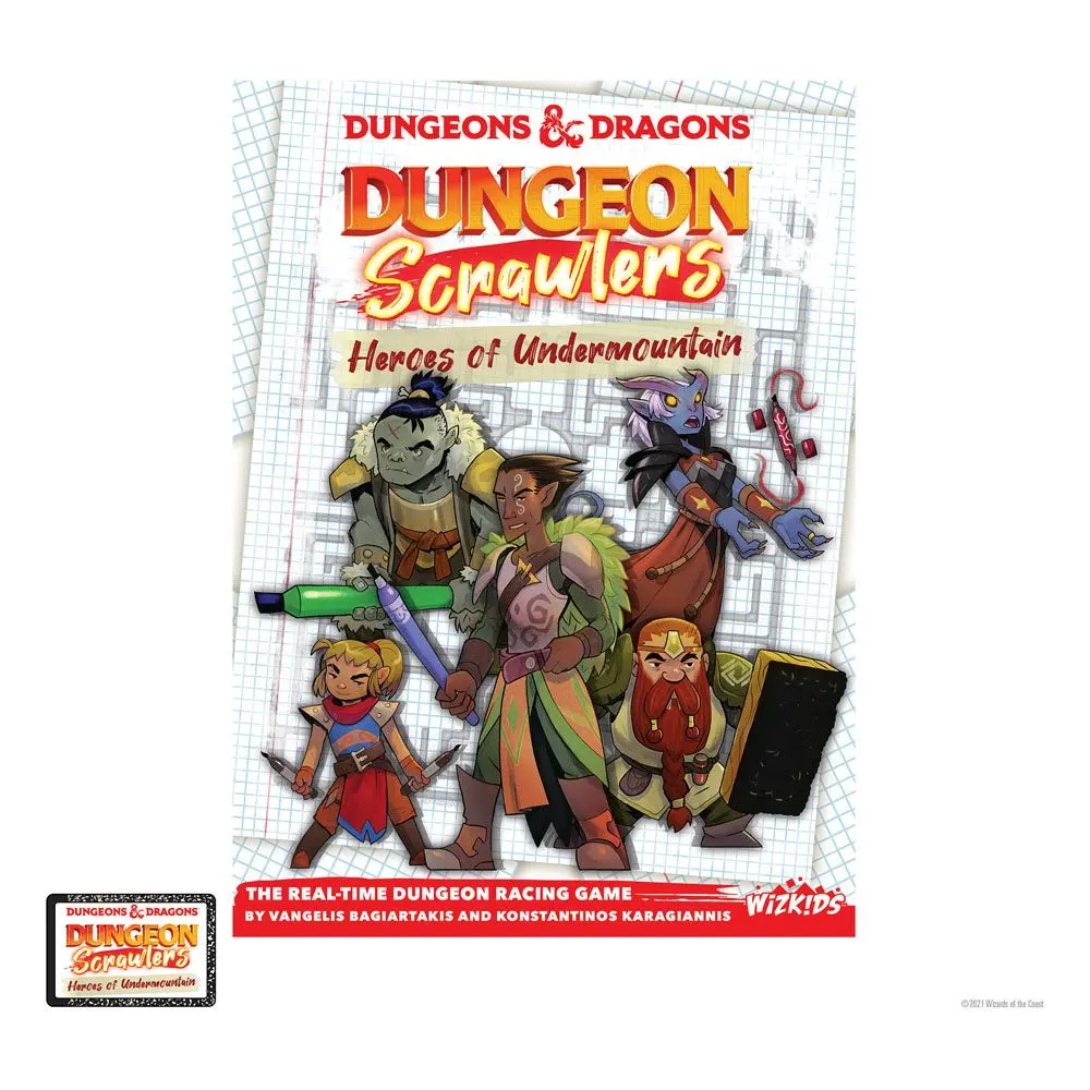 D&D Dungeon Scrawlers: Heroes of Undermountain Board Game *English Version* termékfotó