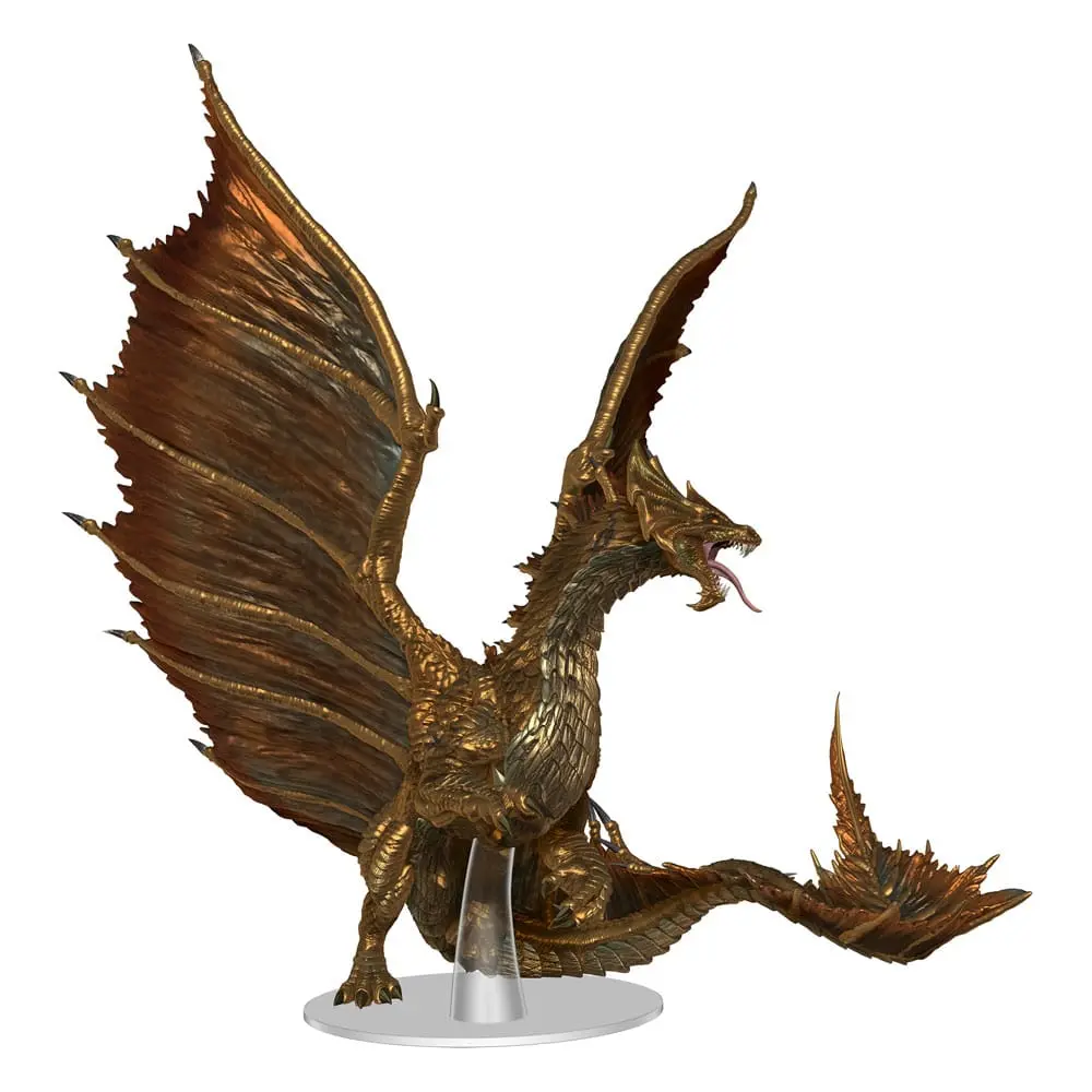 D&D Icons of the Realms Statue Adult Brass Dragon 30 cm termékfotó