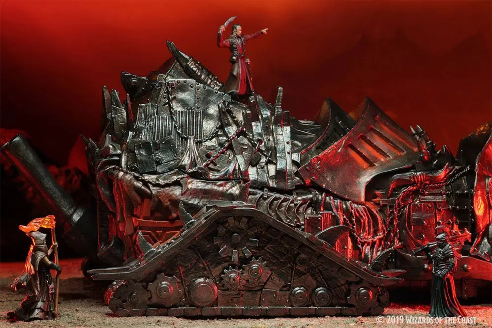 D&amp;D Icons of the Realms: Baldur's Gate: Descent into Avernus - Premium Figur Infernal War Machine product photo