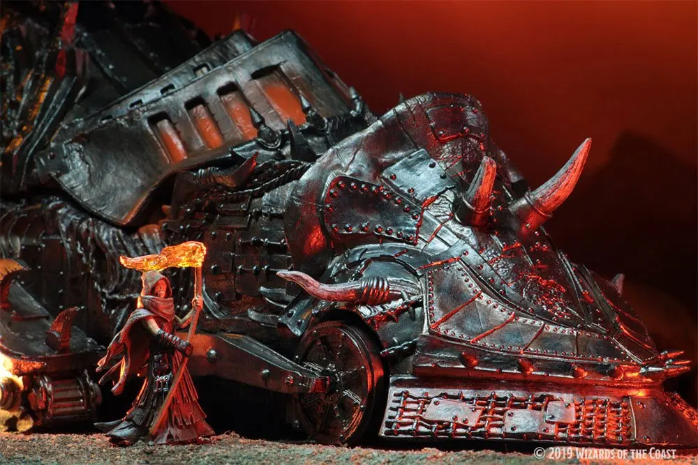 D&amp;D Icons of the Realms: Baldur's Gate: Descent into Avernus - Premium Figur Infernal War Machine product photo