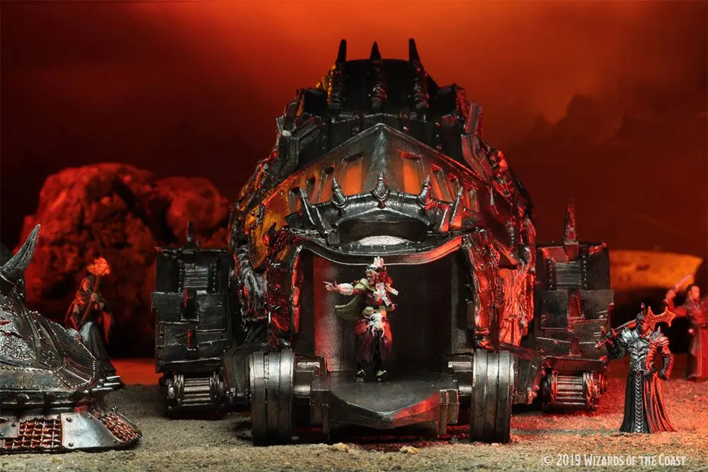 D&amp;D Icons of the Realms: Baldur's Gate: Descent into Avernus - Premium Figur Infernal War Machine product photo