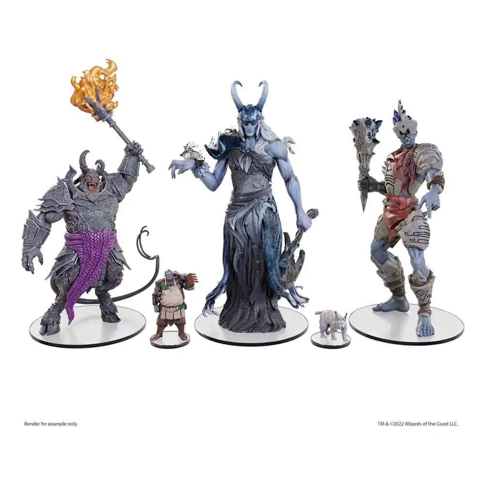 D&amp;D Icons of the Realms: Bigby Presents Prepainted Miniature Glory of the Giants - Limited Edition Boxed Set (Set 27) product photo