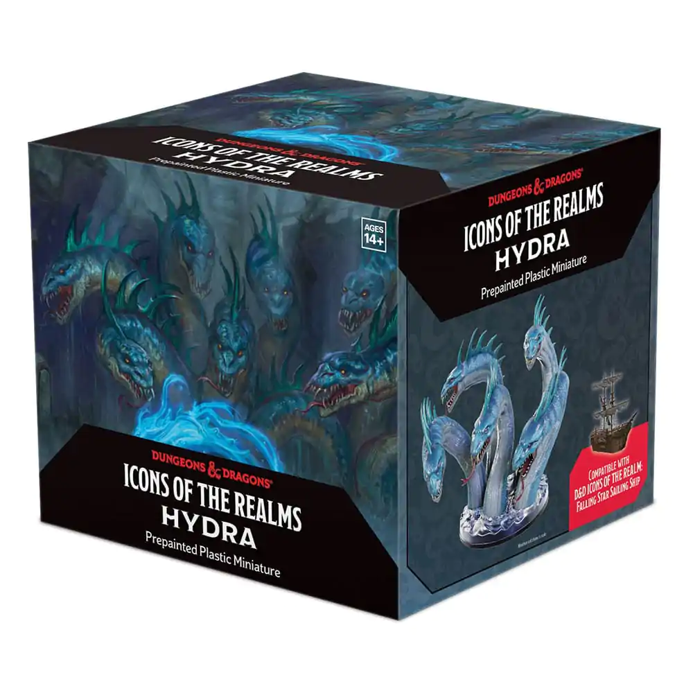 D&amp;D Icons of the Realms: Bigby Presents Prepainted Miniature Hydra Boxed Miniature Boxed Miniature (Set #30) product photo