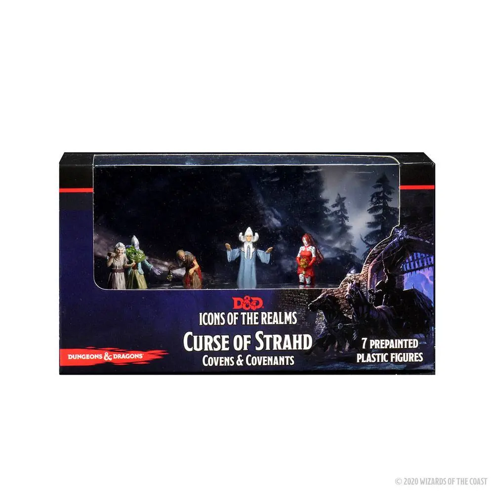 D&D Icons of the Realms: Curse of Strahd pre-painted Miniatures Covens & Covenants Premium Box Set termékfotó