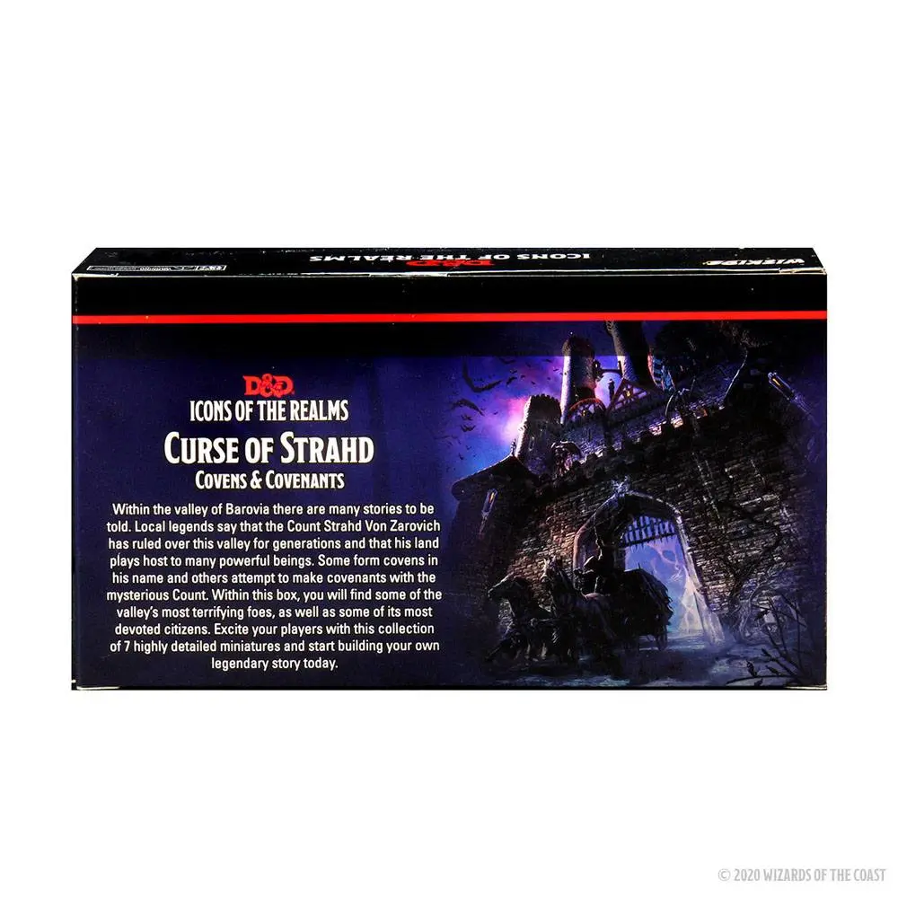 D&D Icons of the Realms: Curse of Strahd pre-painted Miniatures Covens & Covenants Premium Box Set termékfotó