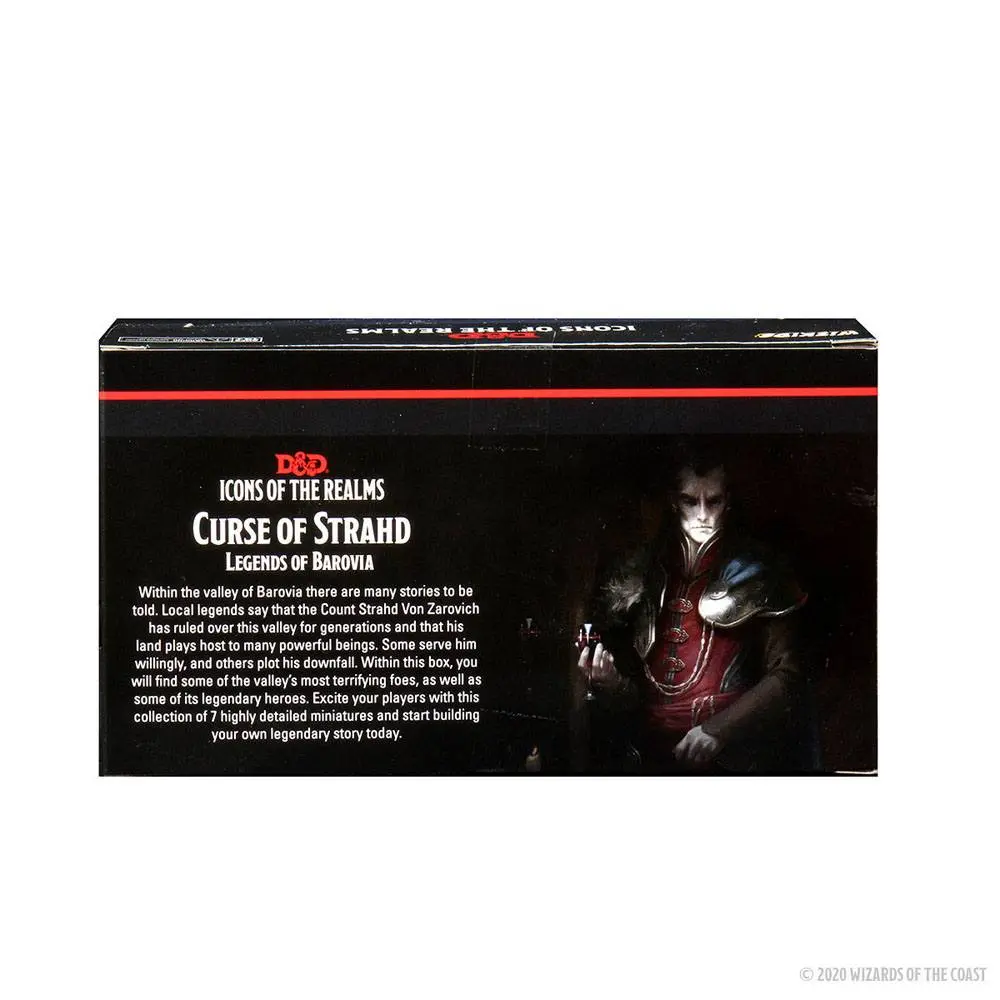 D&D Icons of the Realms: Curse of Strahd pre-painted Miniatures Legends of Barovia Premium Box Set product photo