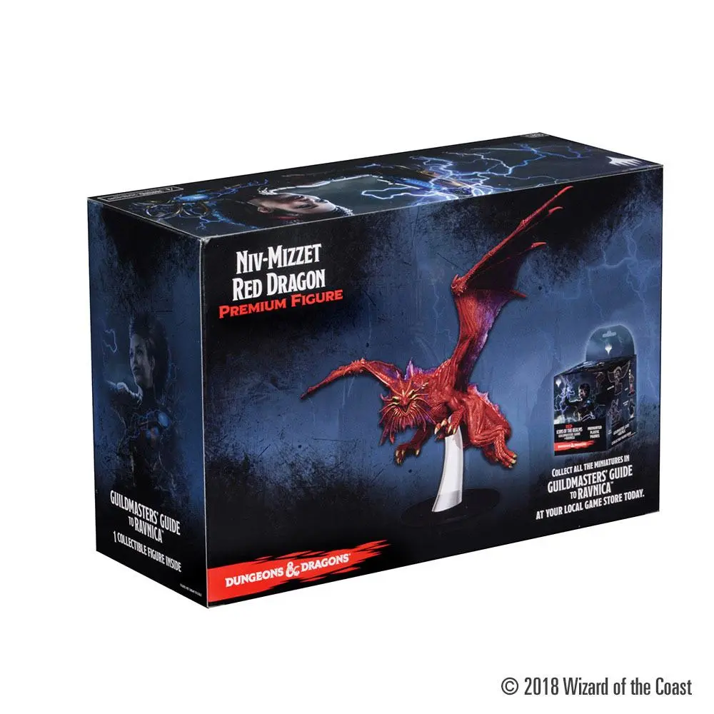 D&amp;D Icons of the Realms: Guildmasters' Guide to Ravnica Niv-Mizzet Red Dragon Premium Figure product photo