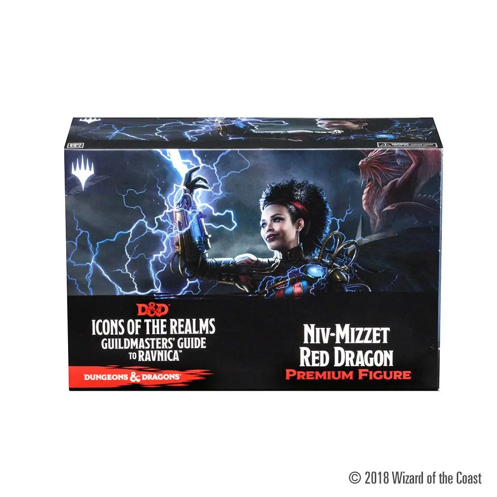 D&amp;D Icons of the Realms: Guildmasters' Guide to Ravnica Niv-Mizzet Red Dragon Premium Figure product photo
