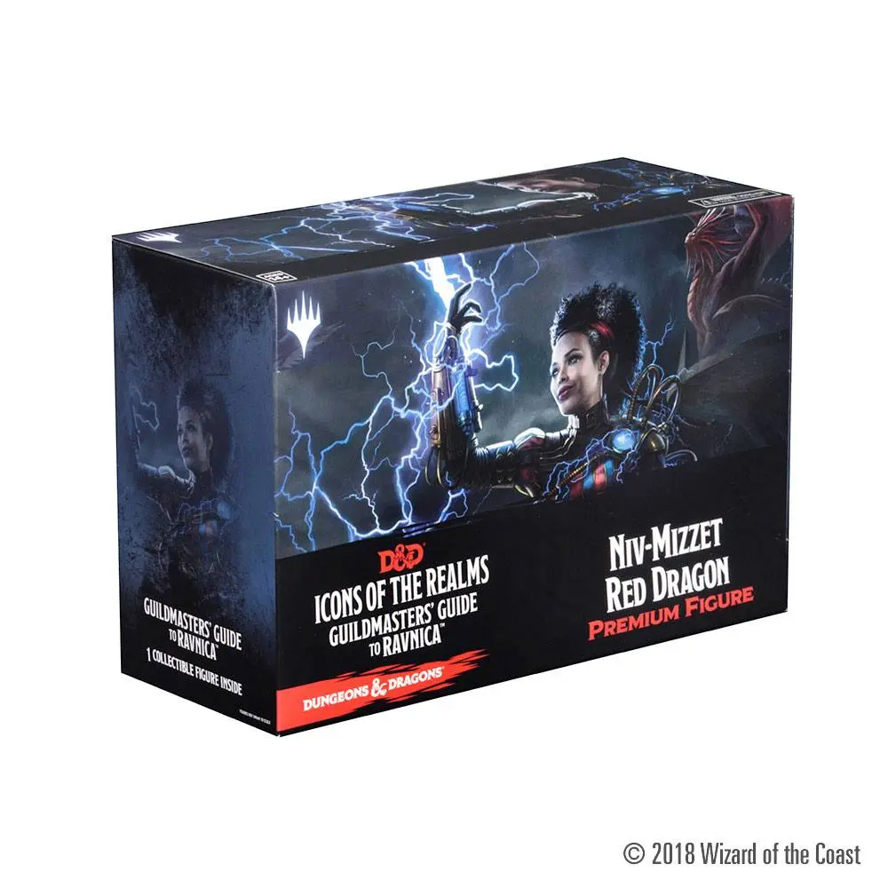 D&amp;D Icons of the Realms: Guildmasters' Guide to Ravnica Niv-Mizzet Red Dragon Premium Figure product photo