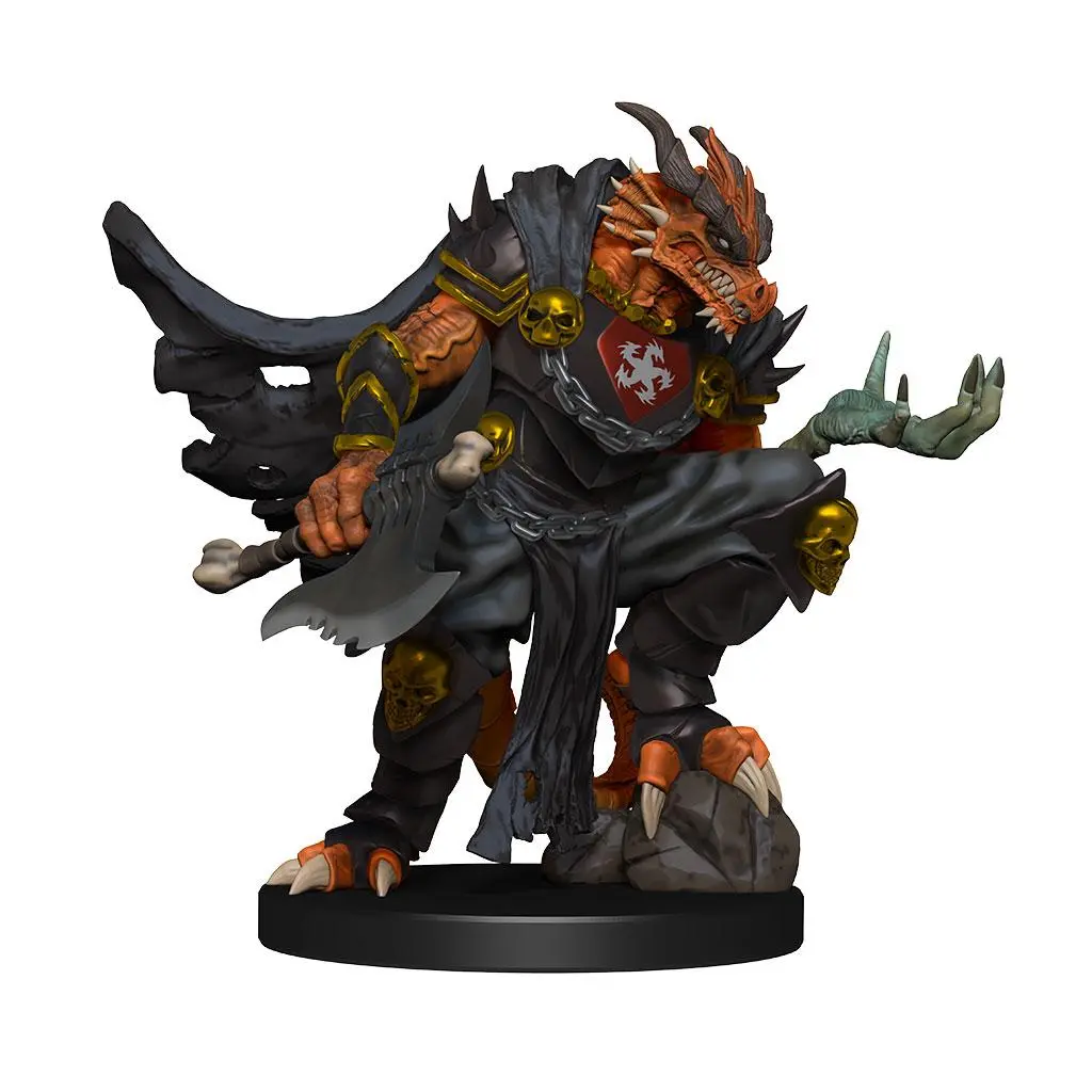 D&amp;D Icons of the Realms Miniatures Descent into Avernus: Arkhan the Cruel and The Dark Order product photo