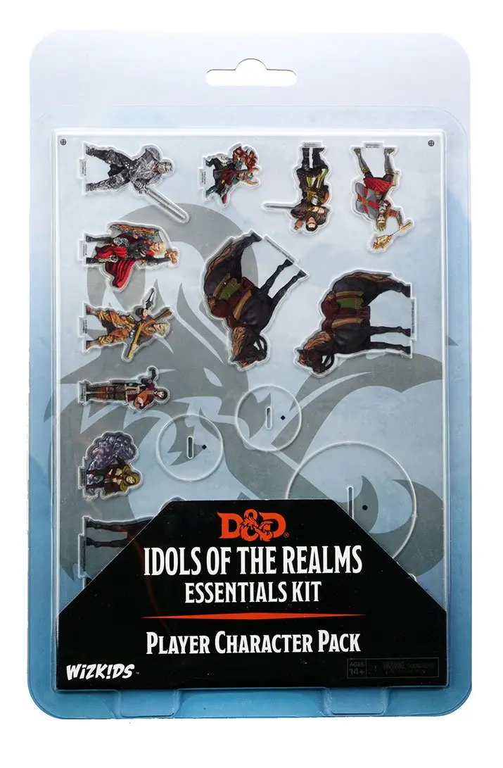 D&amp;D Icons of the Realms Miniatures Essentials 2D Miniatures - Players Pack product photo