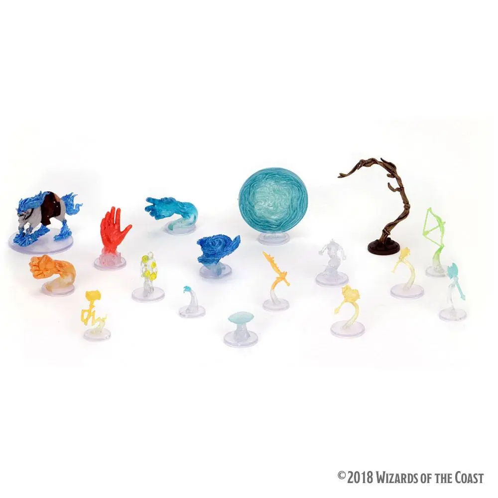 D&amp;D Icons of the Realms Miniatures Spell Effects: Arcane Fury &amp; Divine Might product photo