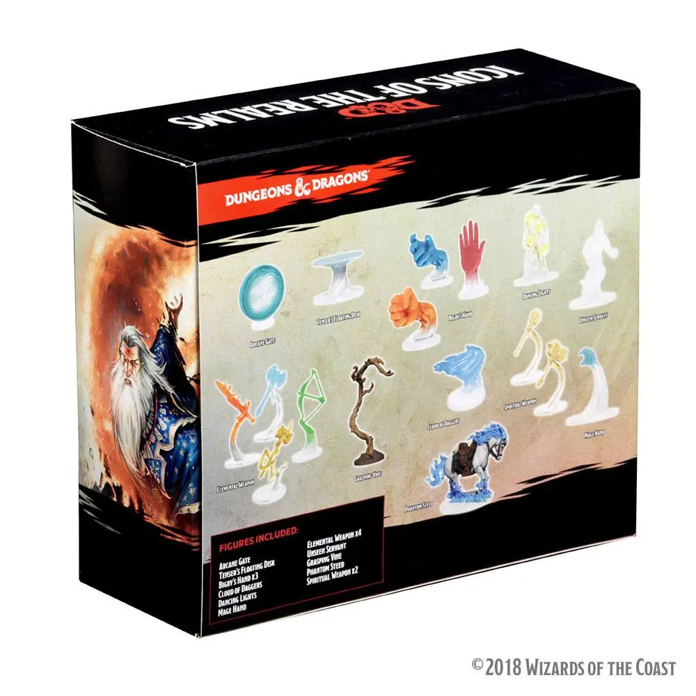 D&amp;D Icons of the Realms Miniatures Spell Effects: Arcane Fury &amp; Divine Might product photo