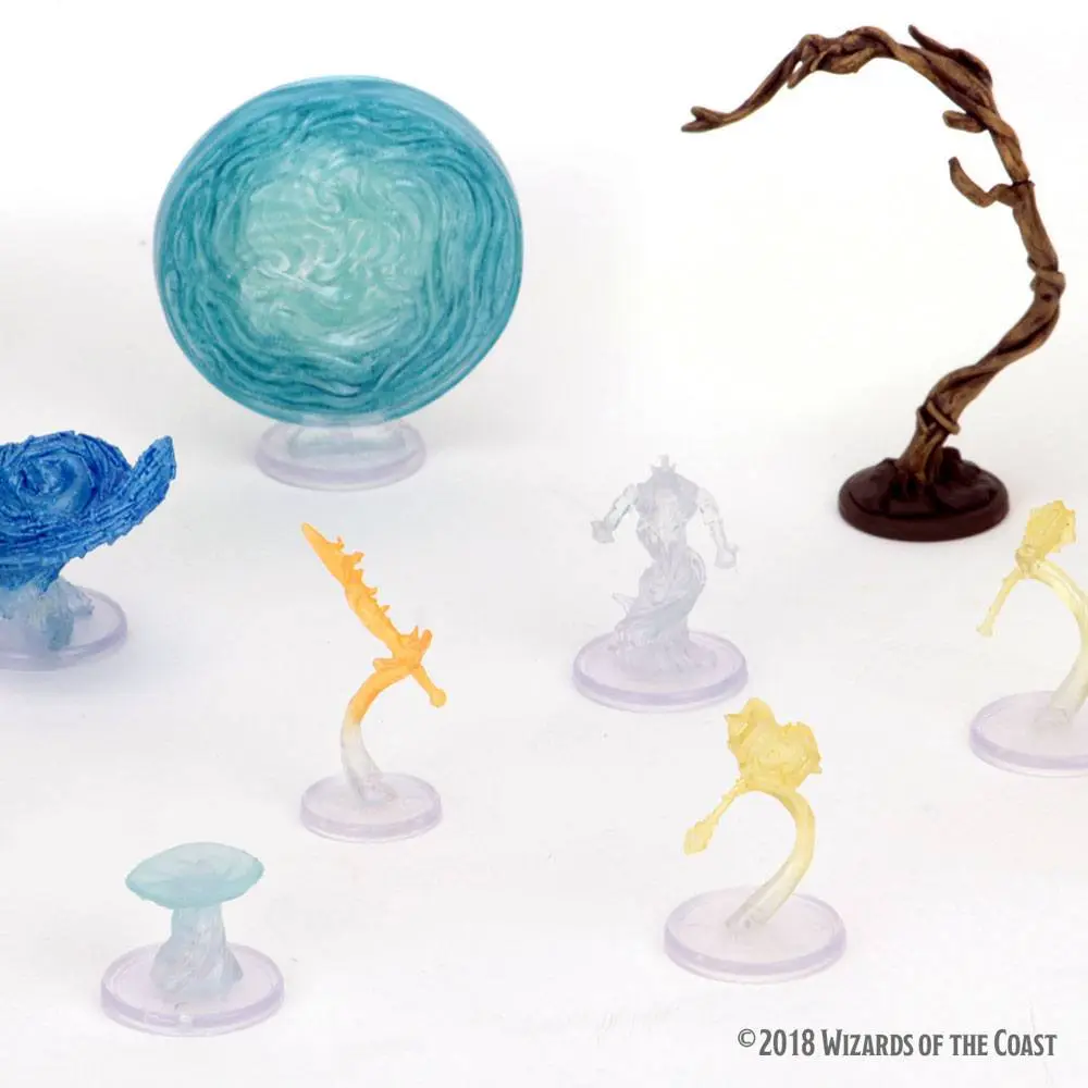 D&amp;D Icons of the Realms Miniatures Spell Effects: Arcane Fury &amp; Divine Might product photo