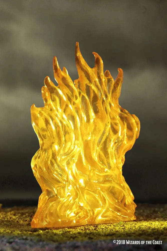 D&amp;D Icons of the Realms Miniatures Spell Effects: Wall of Fire &amp; Wall of Ice product photo