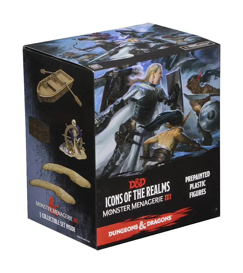 D&amp;D Icons of the Realms: Monster Menagerie 3 Case Incentive - Kraken and Islands product photo