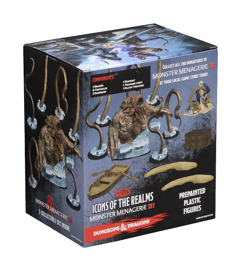 D&amp;D Icons of the Realms: Monster Menagerie 3 Case Incentive - Kraken and Islands product photo
