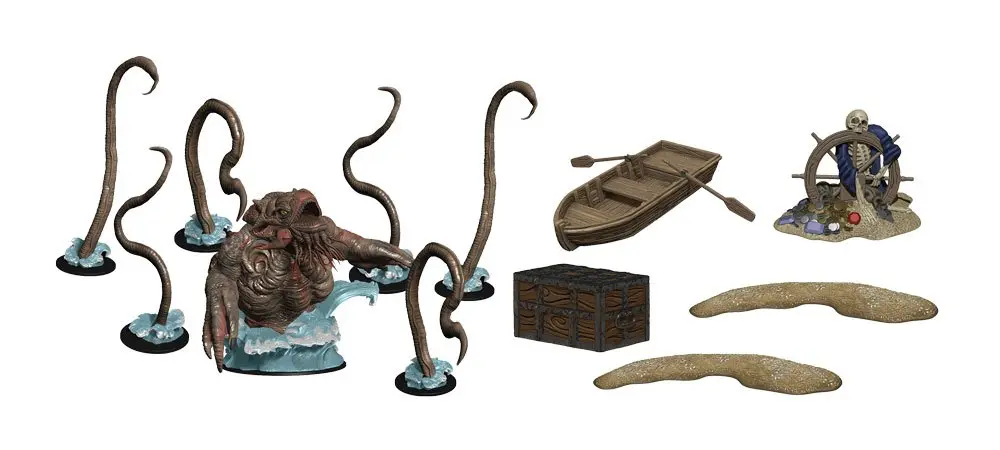 D&amp;D Icons of the Realms: Monster Menagerie 3 Case Incentive - Kraken and Islands product photo