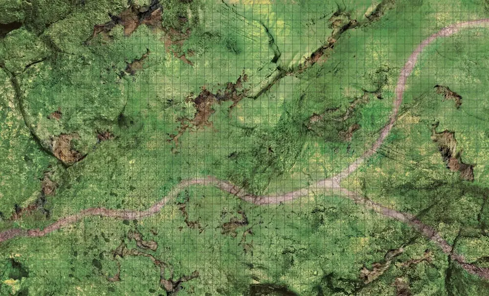 D&D Icons of the Realms: Plains Battle Mat termékfotó