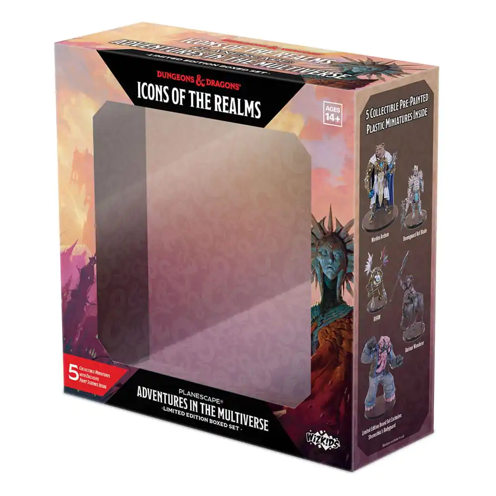 D&D Icons of the Realms: Planescape Prepainted Miniature Adventures in the Multiverse - Limited Edition Boxed Set termékfotó