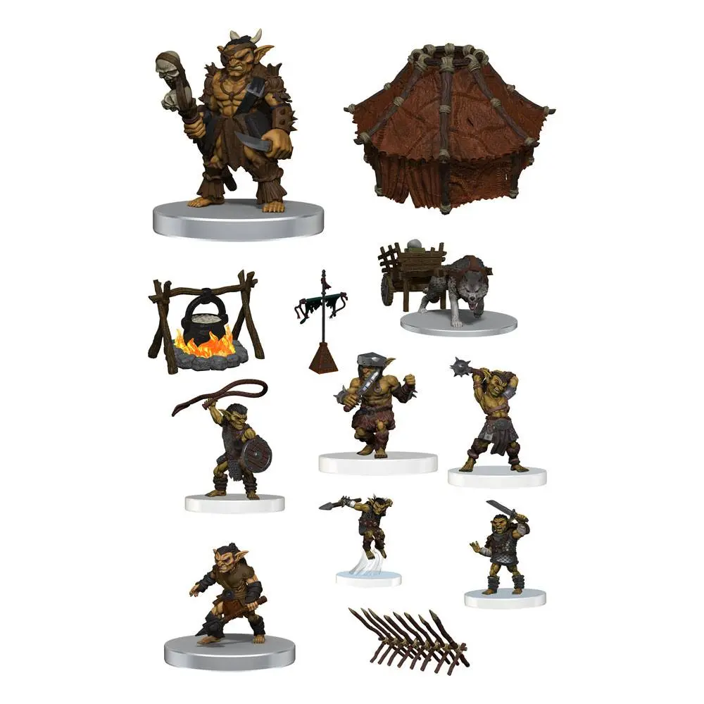 D&amp;D Icons of the Realms pre-painted Miniatures Adventure in a Box - Goblin Camp product photo