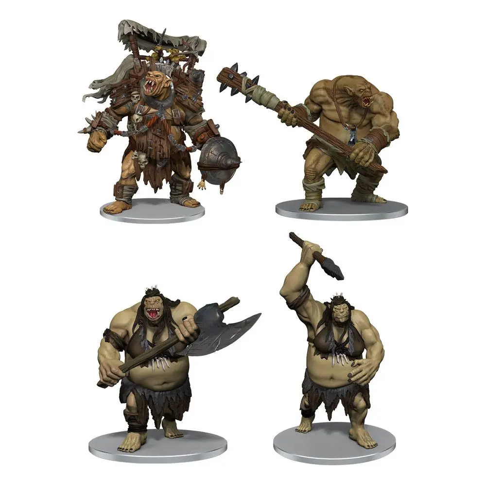 D&amp;D Icons of the Realms pre-painted Miniatures Ogre Warband product photo