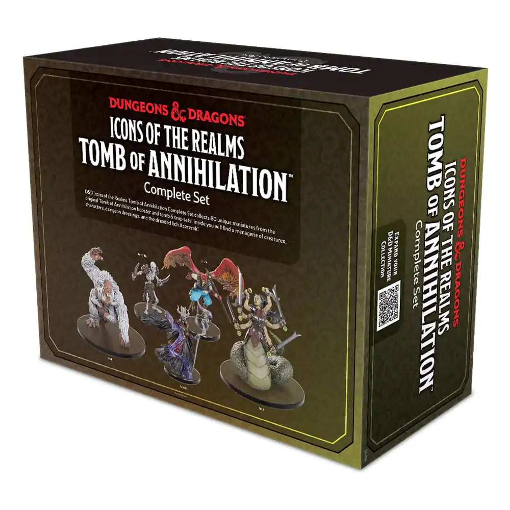 D&amp;D Icons of the Realms pre-painted Miniatures Tomb of Annihilation - Complete Set product photo
