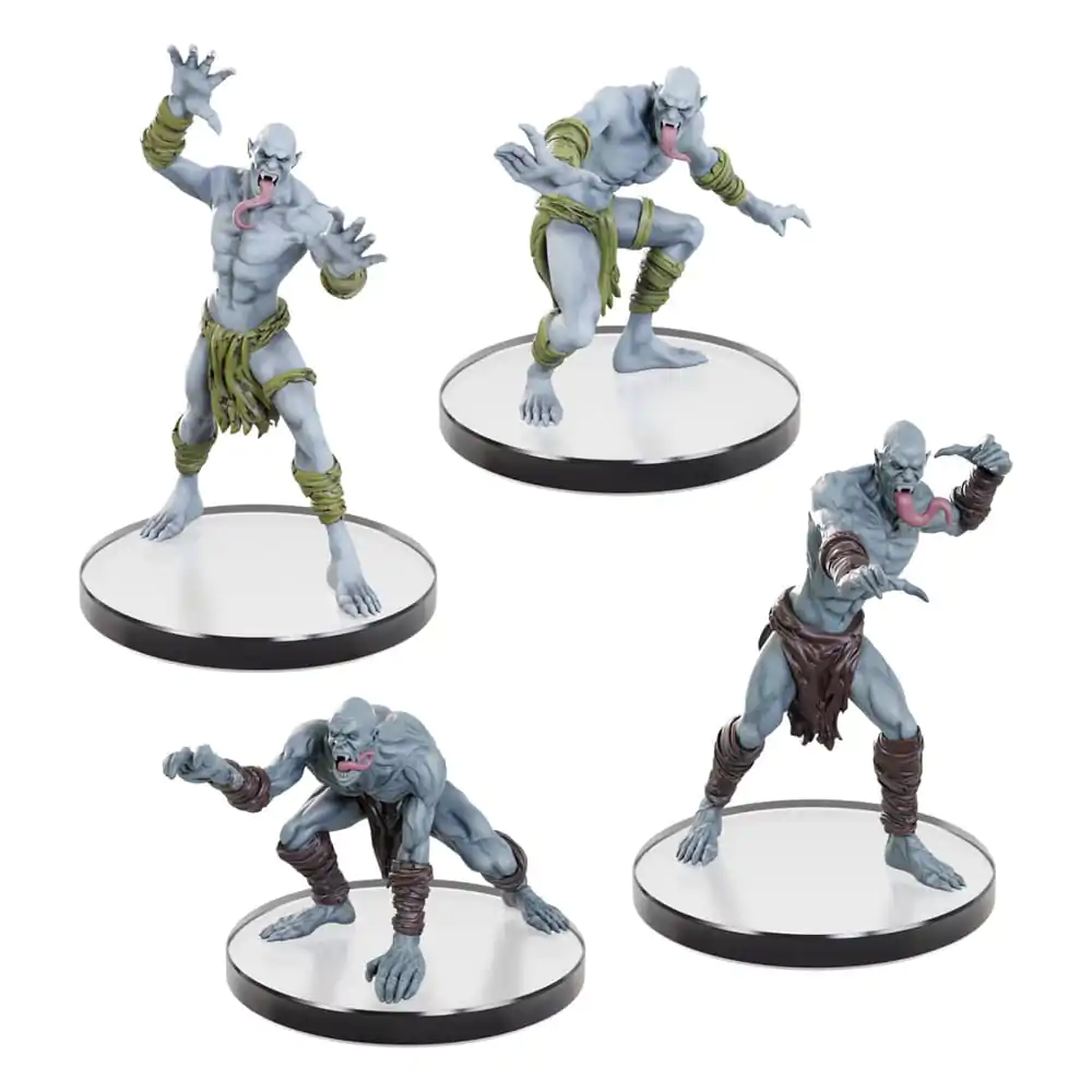 D&amp;D Icons of the Realms pre-painted Miniatures Undead Armies - Ghouls &amp; Ghasts Set product photo