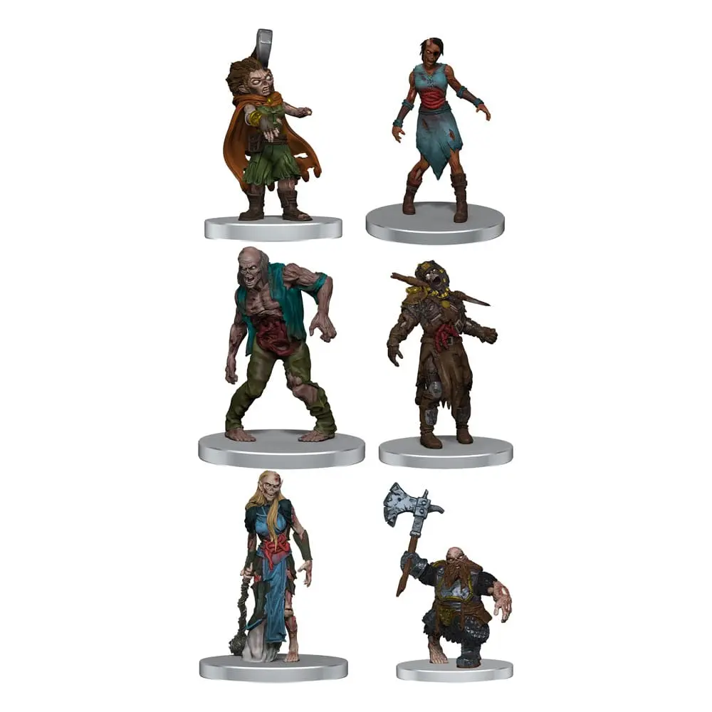 D&D Icons of the Realms pre-painted Miniatures Undead Armies - Zombies Set termékfotó