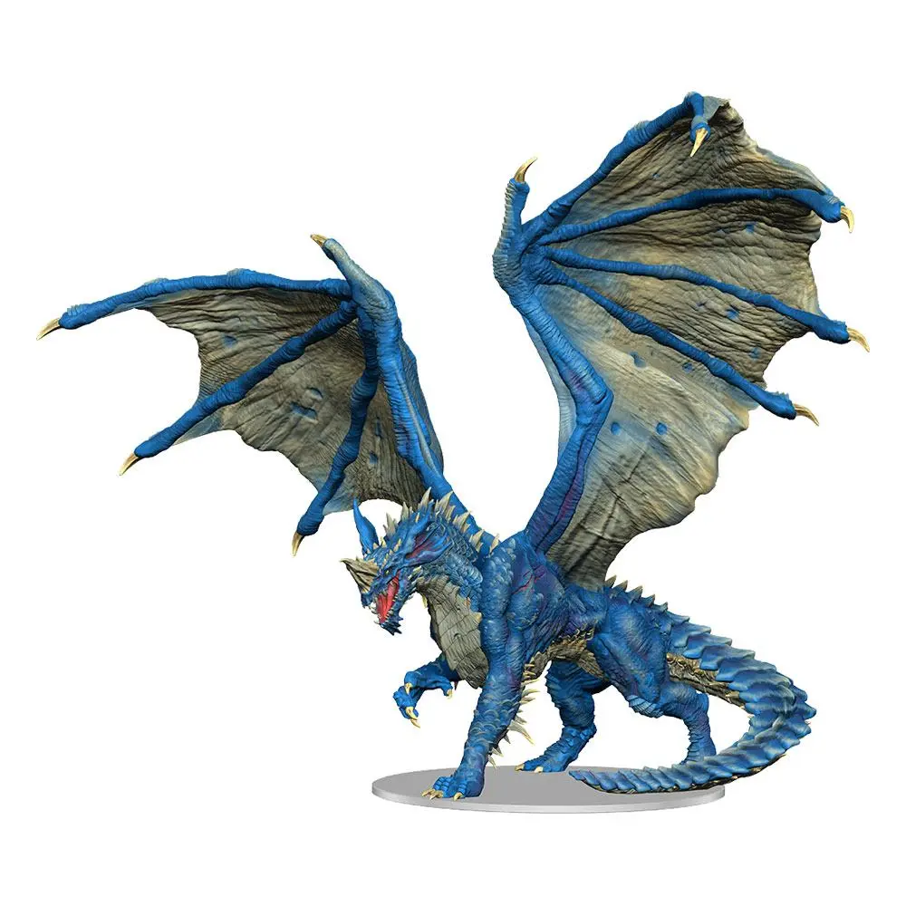 D&amp;D Icons of the Realms Premium Miniature pre-painted Adult Blue Dragon product photo