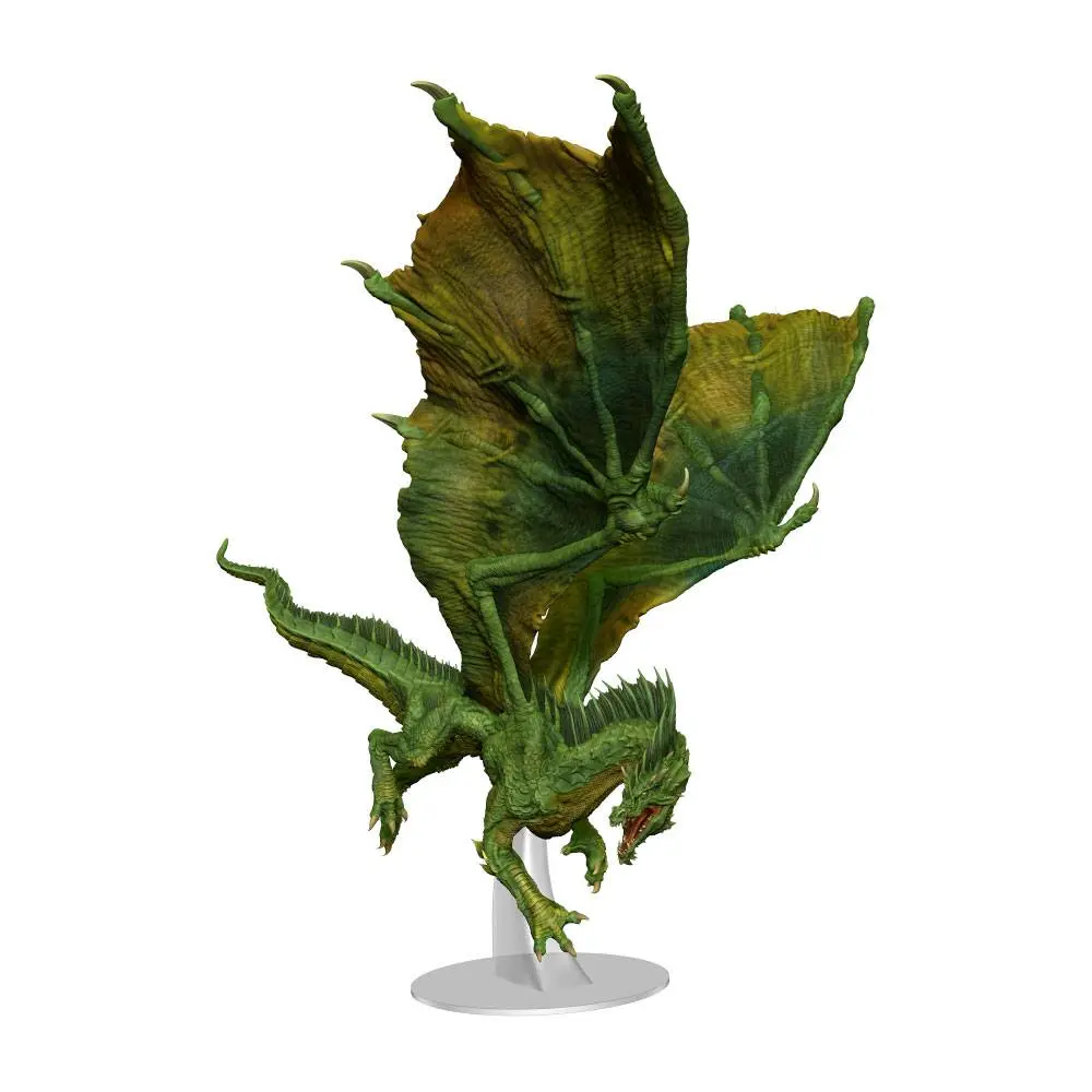 D&amp;D Icons of the Realms Premium Miniature pre-painted Adult Green Dragon product photo