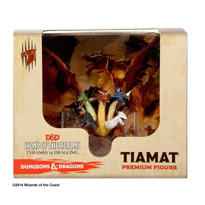 D&amp;D Icons of the Realms Premium Miniature pre-painted Tiamat product photo