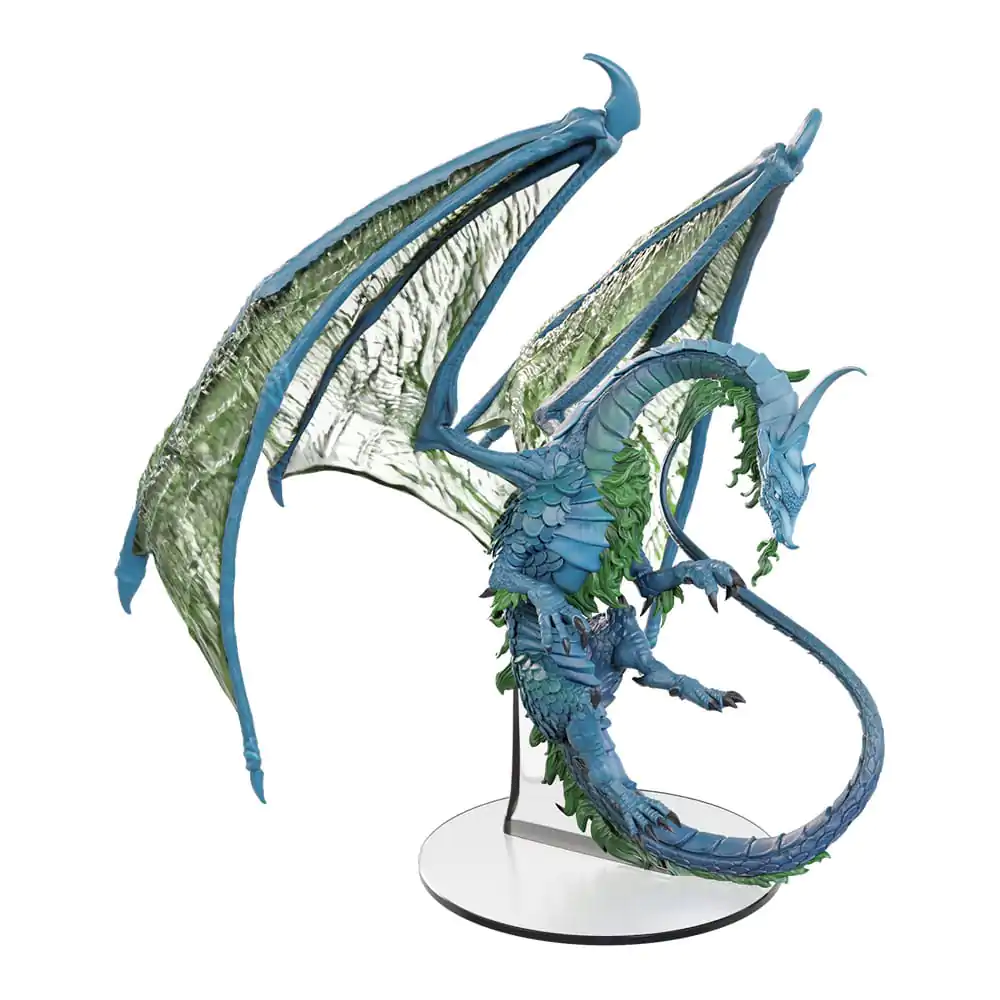 D&amp;D Icons of the Realms Prepainted Miniature Adult Moonstone Dragon 30 cm product photo